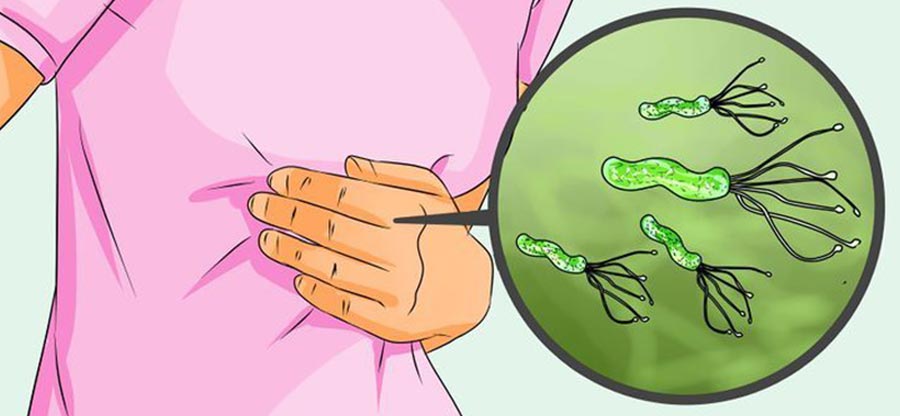 نشانه ها و علائم میکروب معده