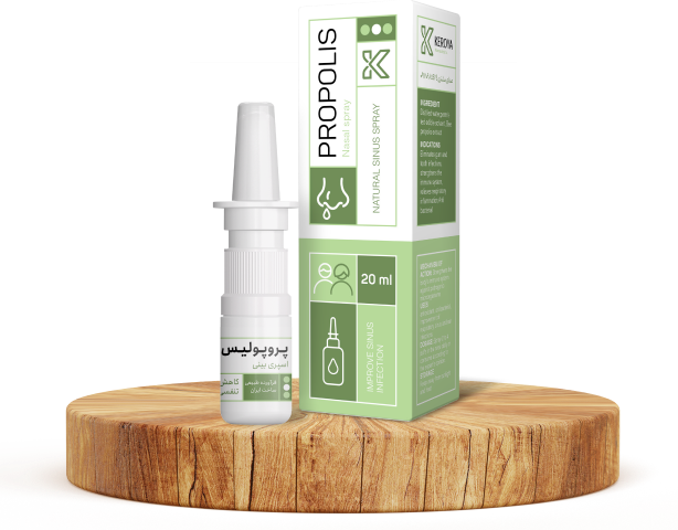 propolis-sinus اسپری بینی پروپولیس (برهموم) کرویا - Image 1