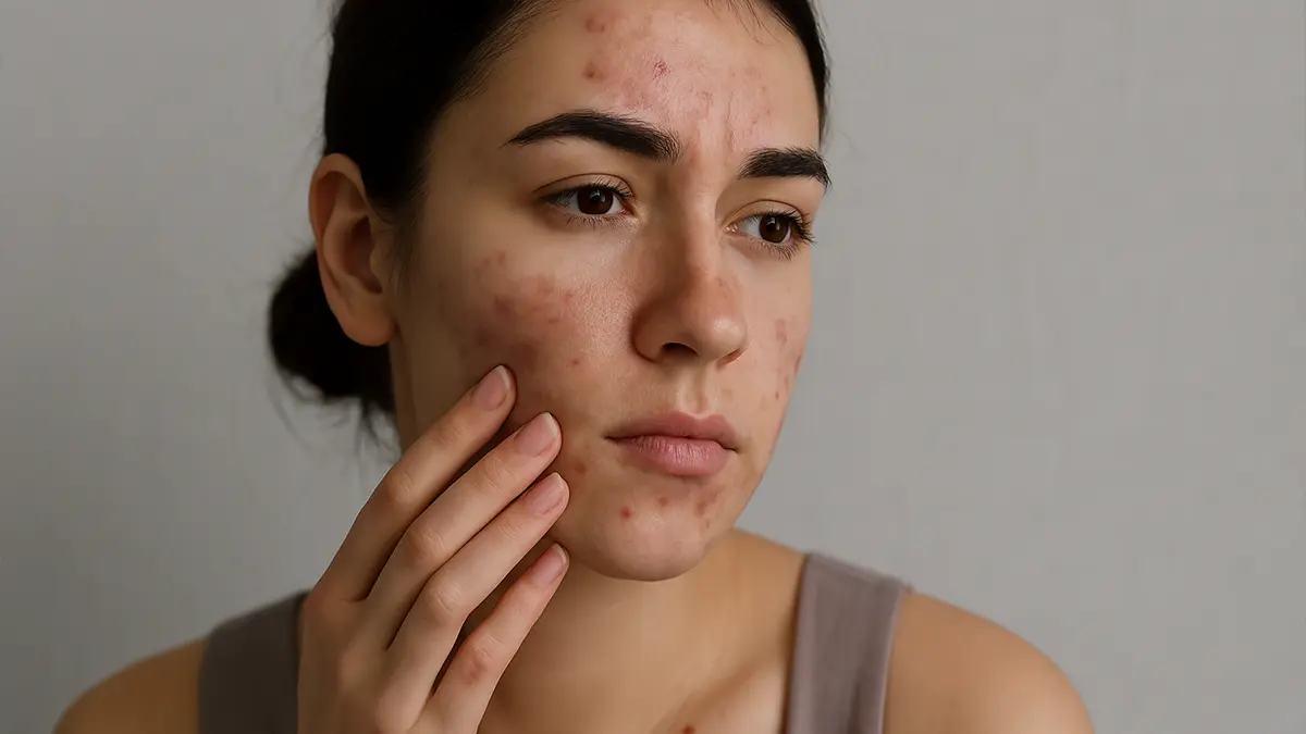 درمان لک صورت ناشی از کبد چرب