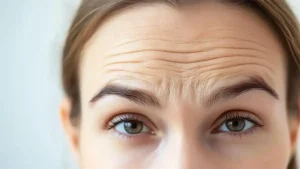 علت چین و چروک صورت در جوانی